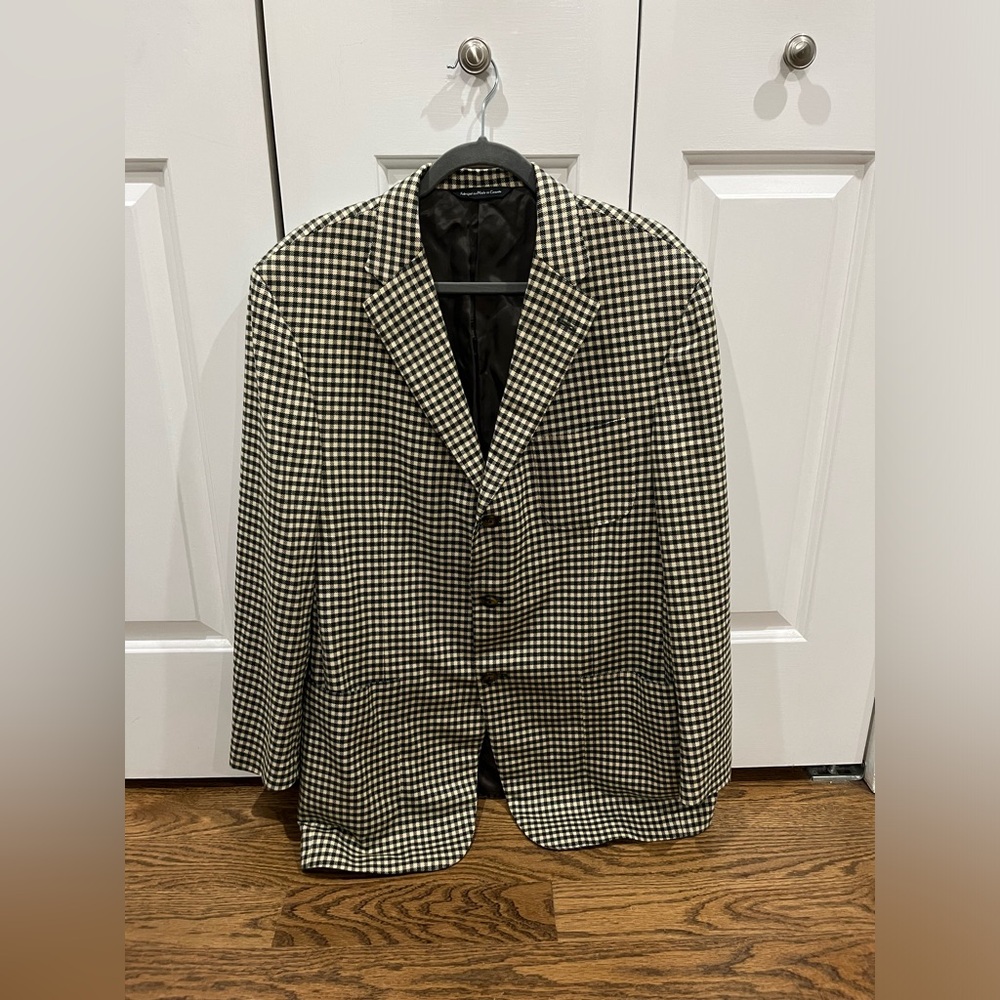 Vintage wool cashmere blazer.